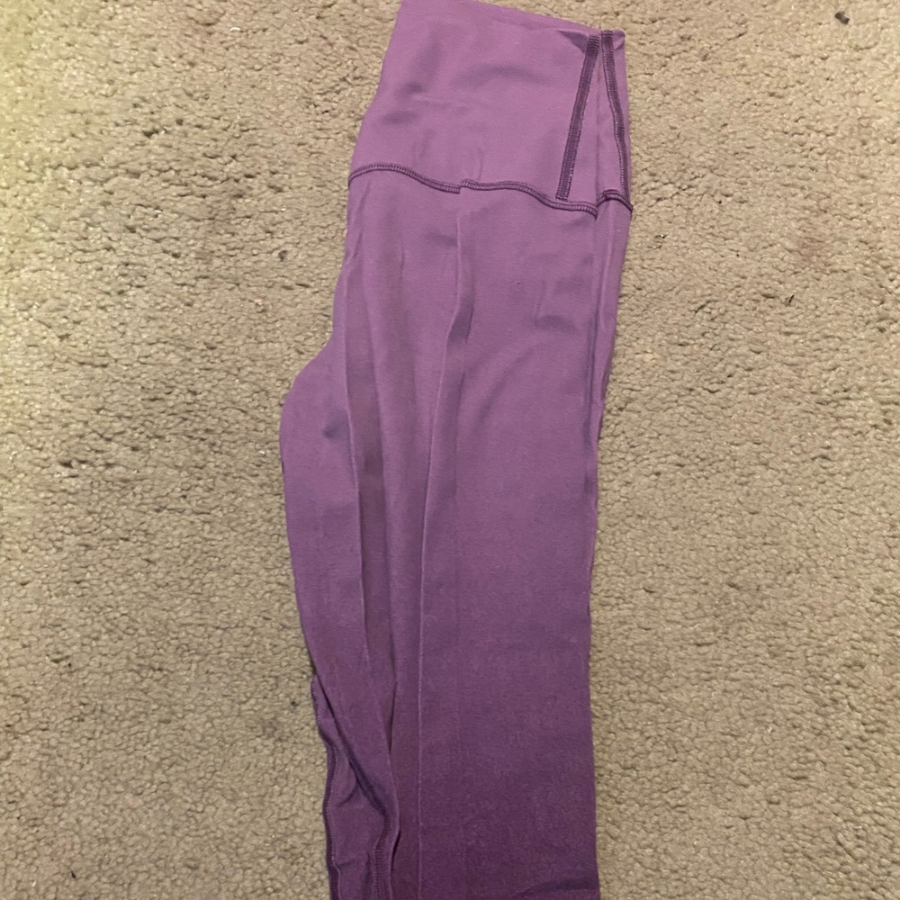 Ombre purple lululemon align leggings
